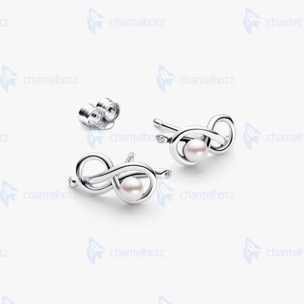 Pandora Infinity Knot Stud Earrings